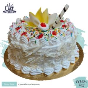 White Forest Cake