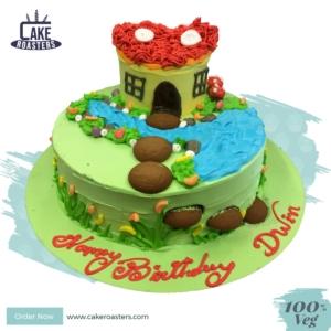 Fairy Farmhouse Cake