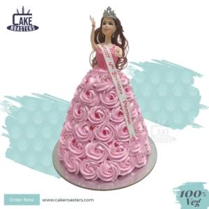 Princess Barbie Cake