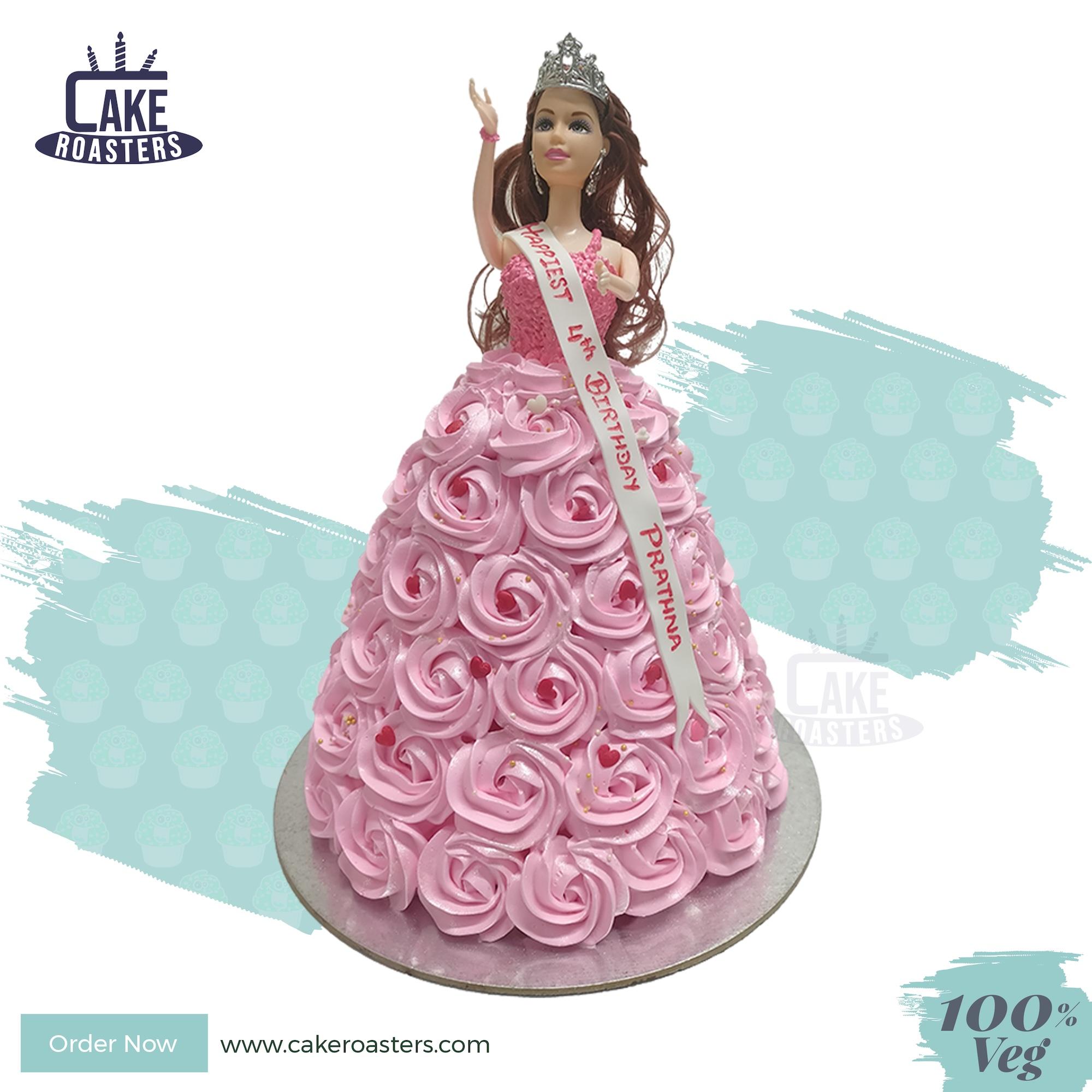 Princess Barbie Cake
