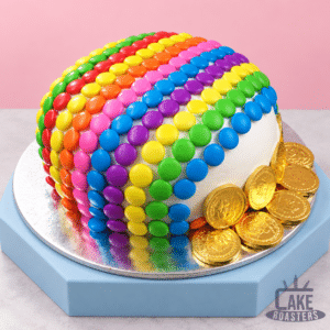 Gems & Coins Cake