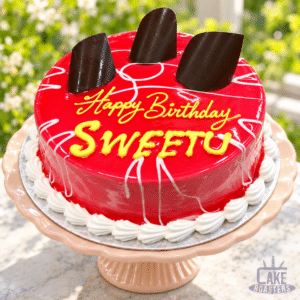Sizzling Strawberry Cake