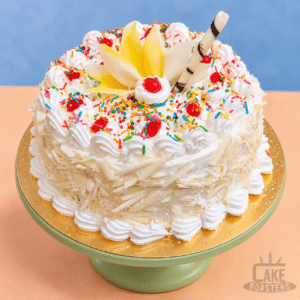 White Forest Cake