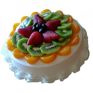 Fresh Fruits Cake