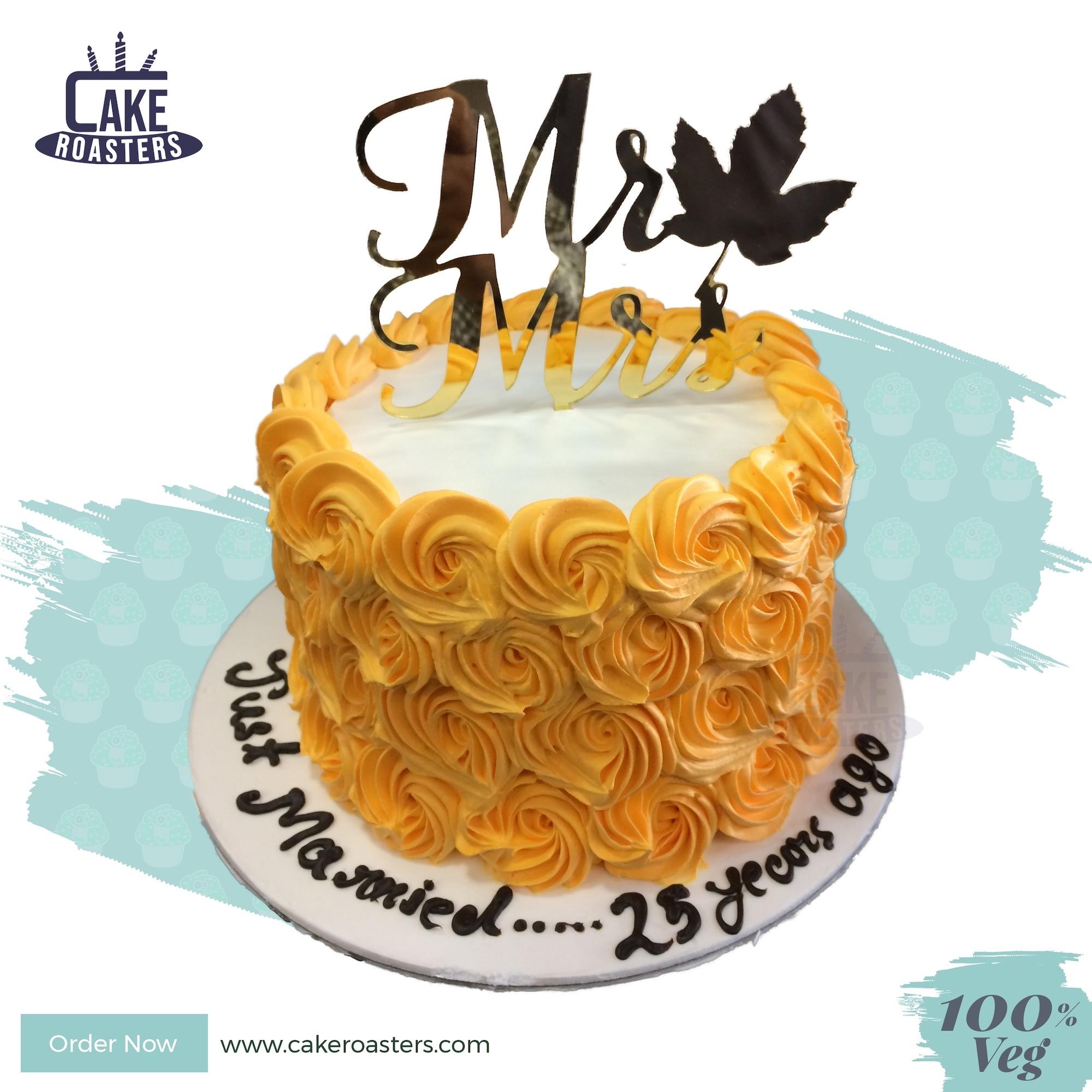 anniversary cake