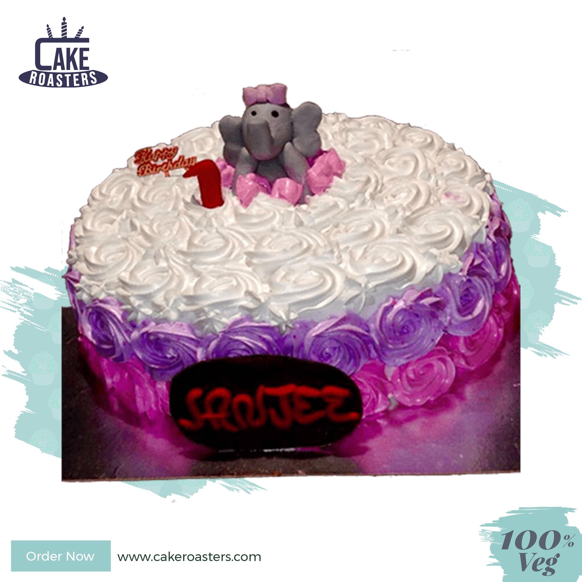 Baby Elephant Cake