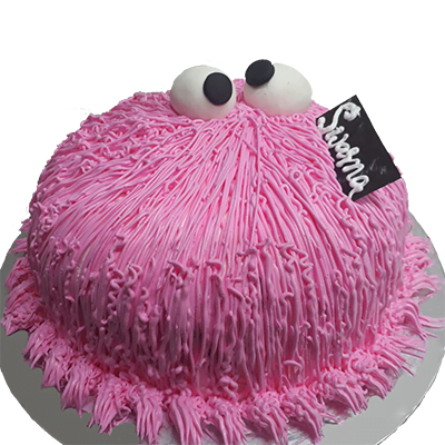 Hairy Cartoon Cake