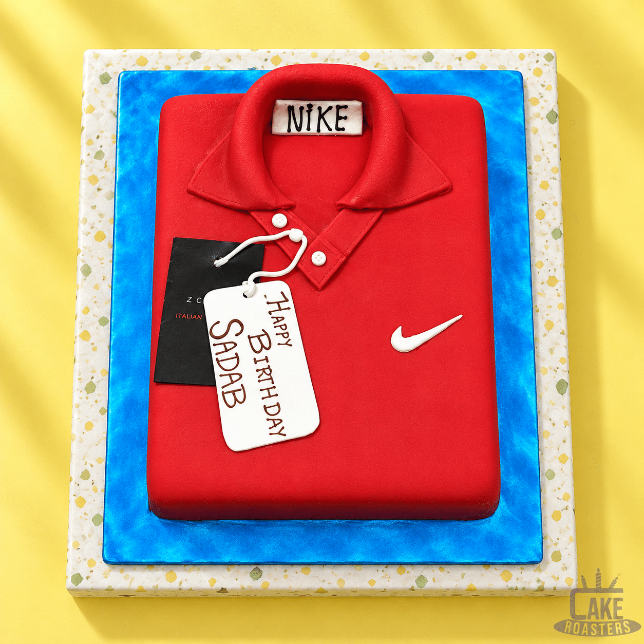 Red Polo Shirt Birthday Cake - Image 2