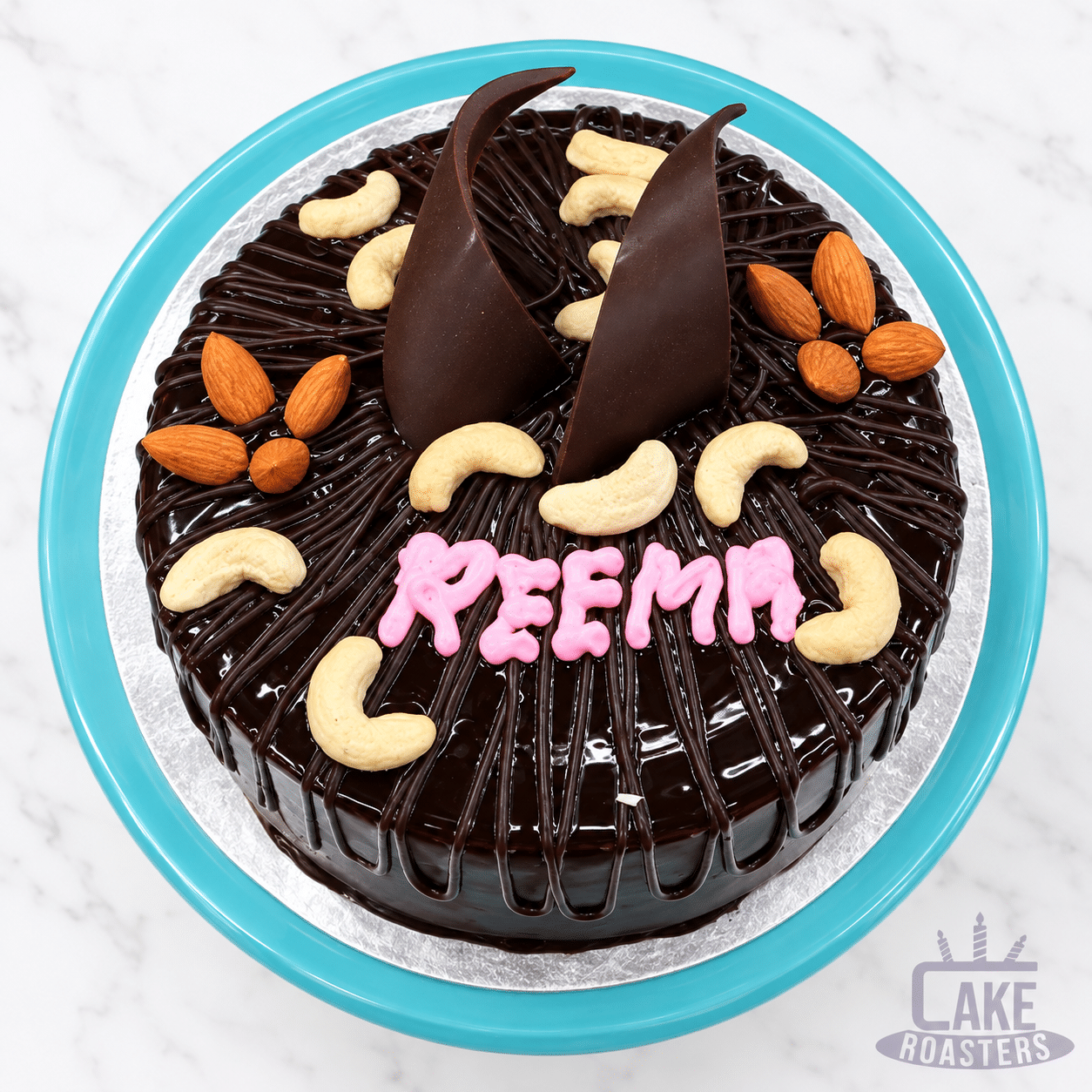 Chocolate Dry Fruit Truffle Cake - Image 2