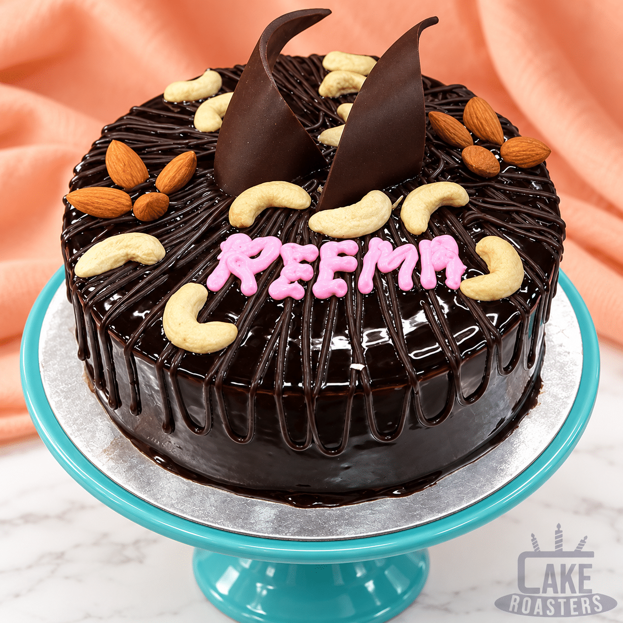 Chocolate Dry Fruit Truffle Cake
