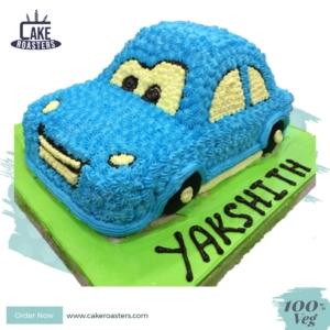 Cartoon Car Cake