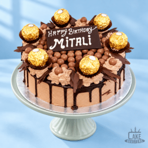 Ferrero Rocher & Chocolate Shots Cake