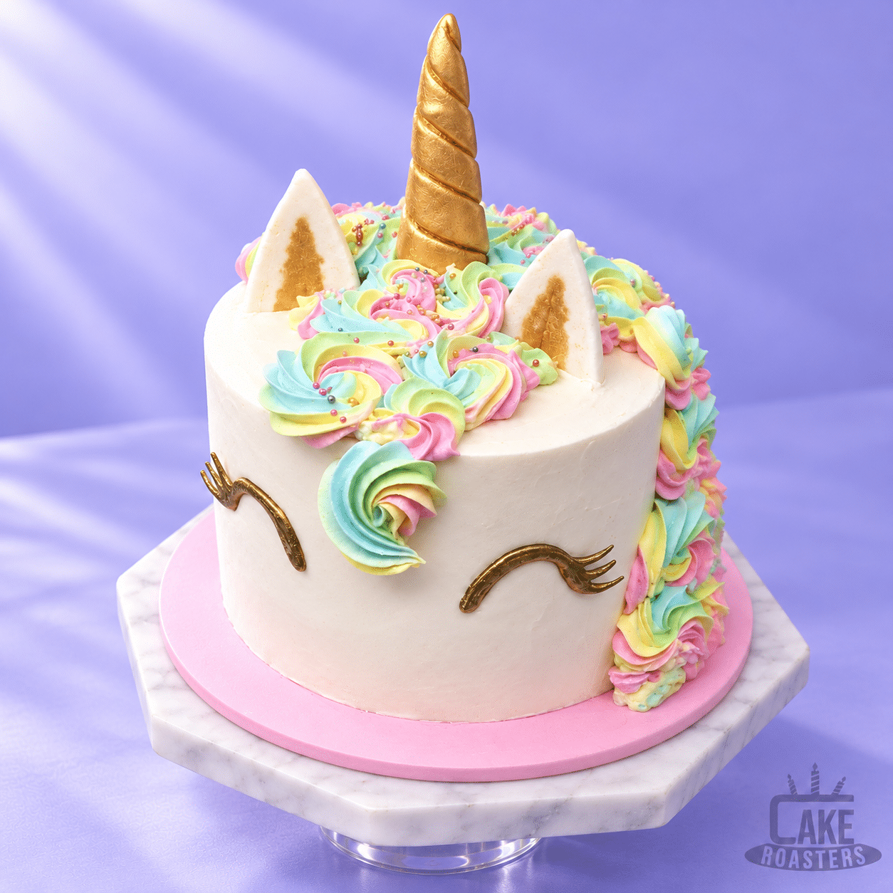 Pastel Unicorn Cake - Image 2