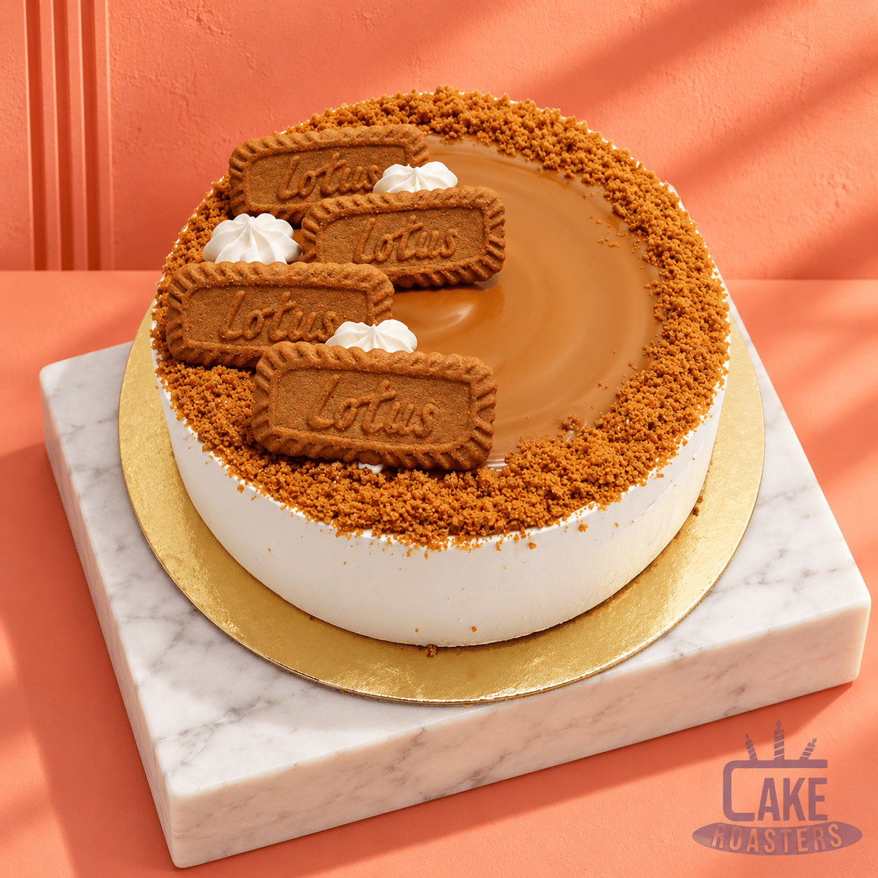 Lotus Biscoff Celebration Cake - Image 2