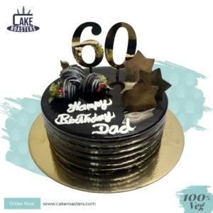 Strawberry Chocolate Truffle Cake