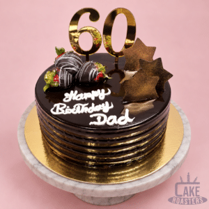 Strawberry Chocolate Truffle Cake