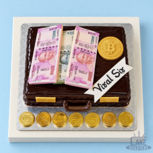 Billionaire’s Chocolate Briefcase Cake