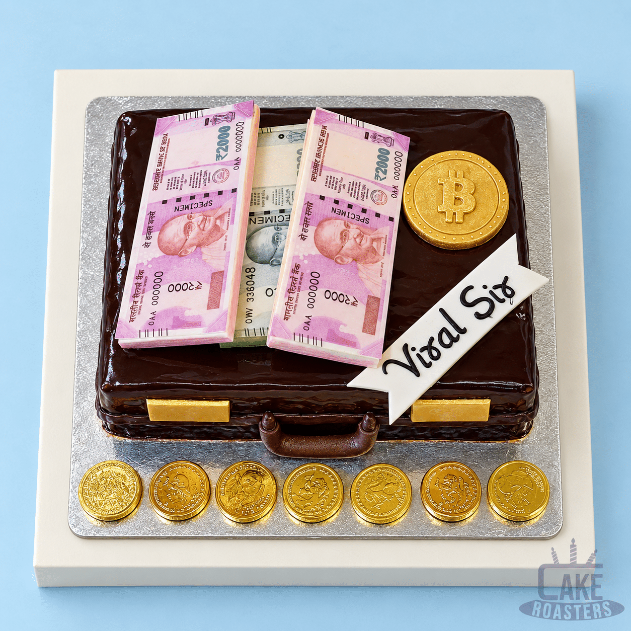 Billionaire’s Chocolate Briefcase Cake
