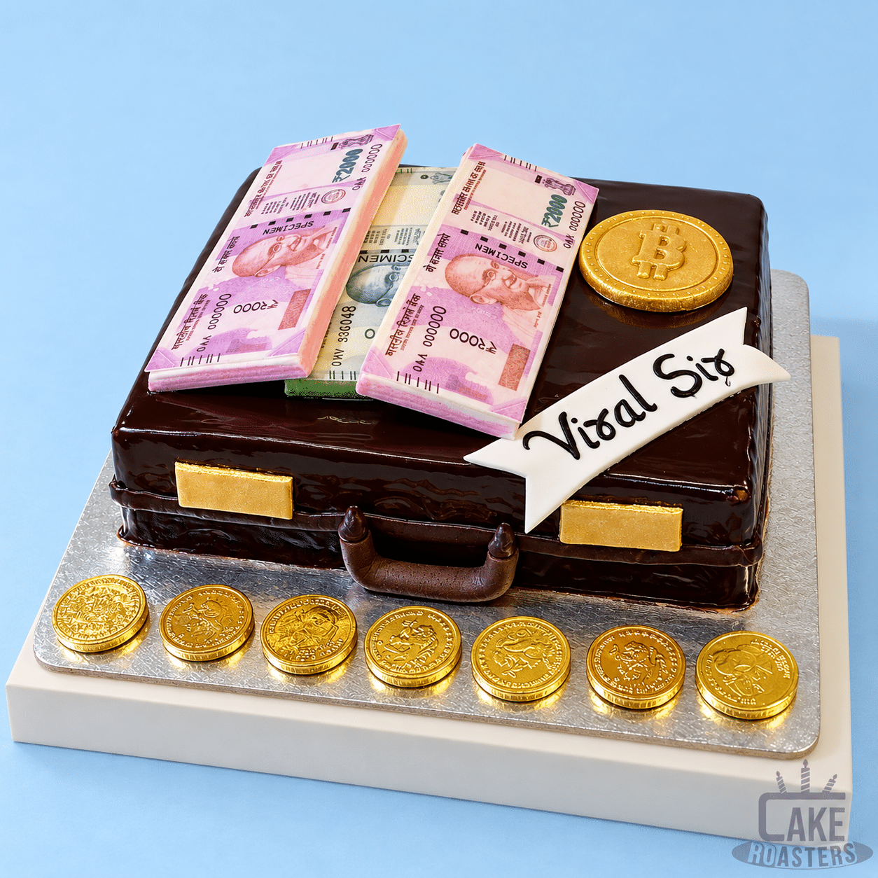 Billionaire’s Chocolate Briefcase Cake - Image 2