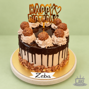 Ferrero Rocher Chocolate Truffle Cake