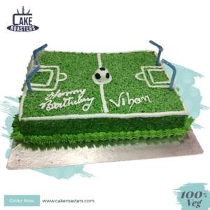 Football Ground Cake