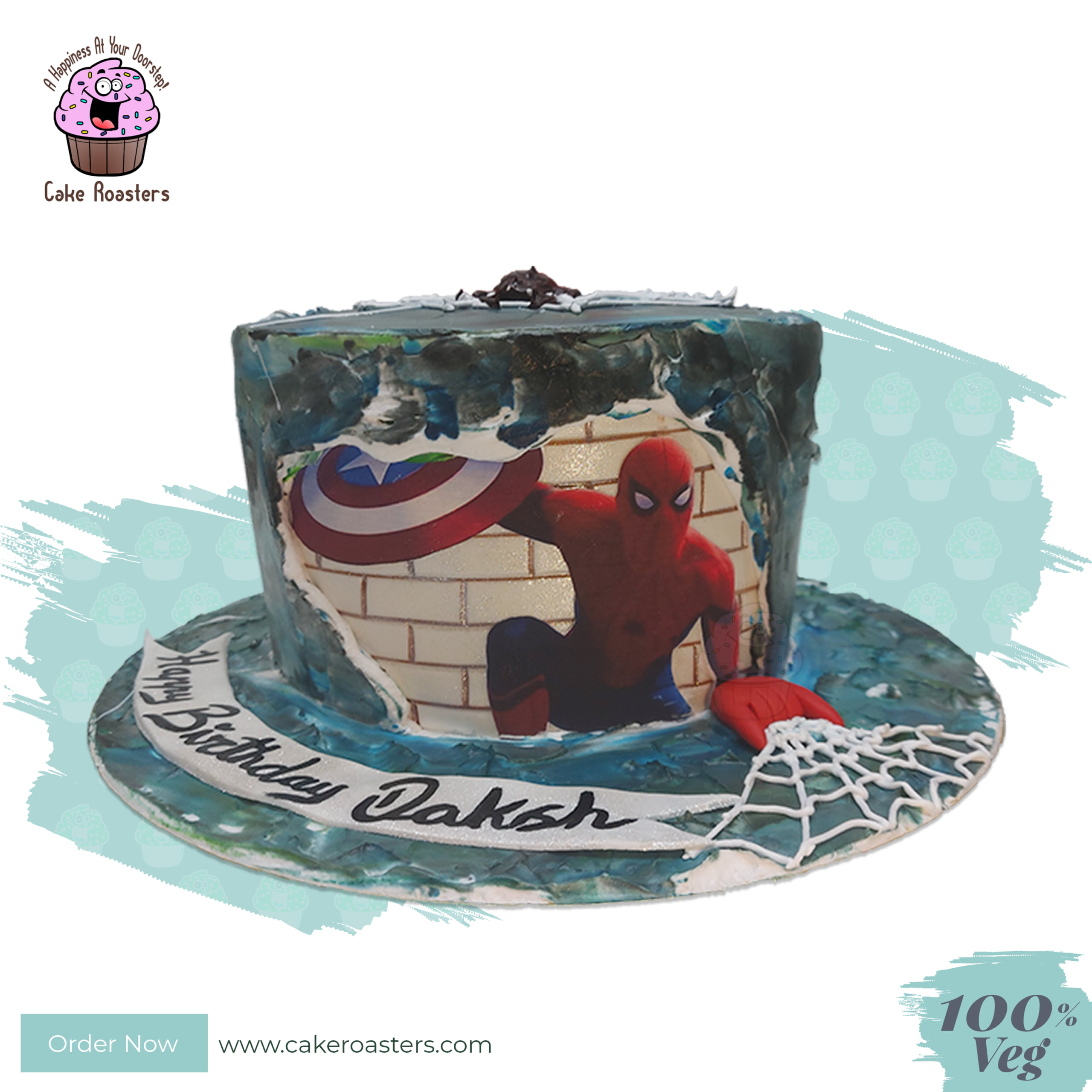 Buy/Send Spiderman Cake Online - Rose N Petal-cokhiquangminh.vn