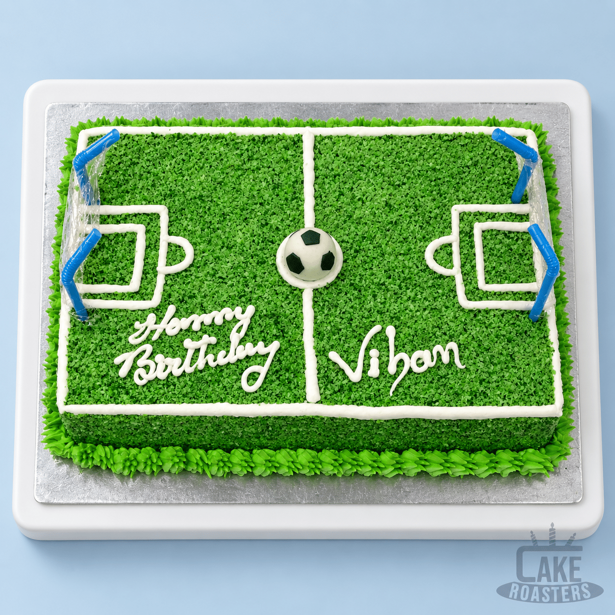Football Ground Birthday Cake - Image 2