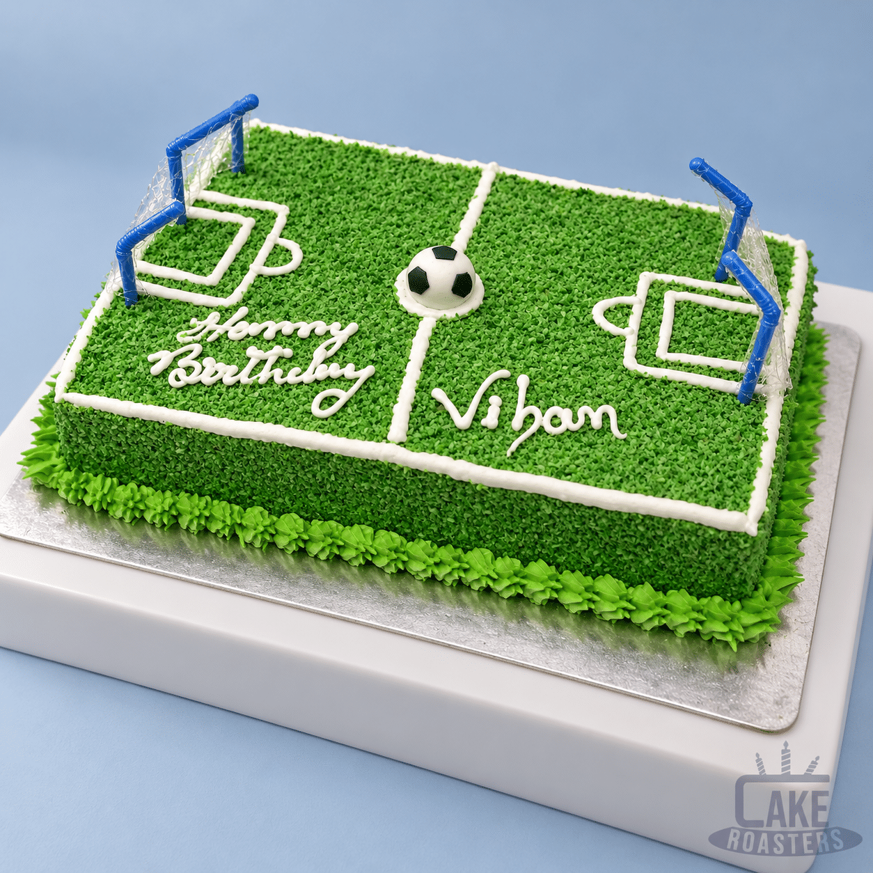 Football Ground Birthday Cake