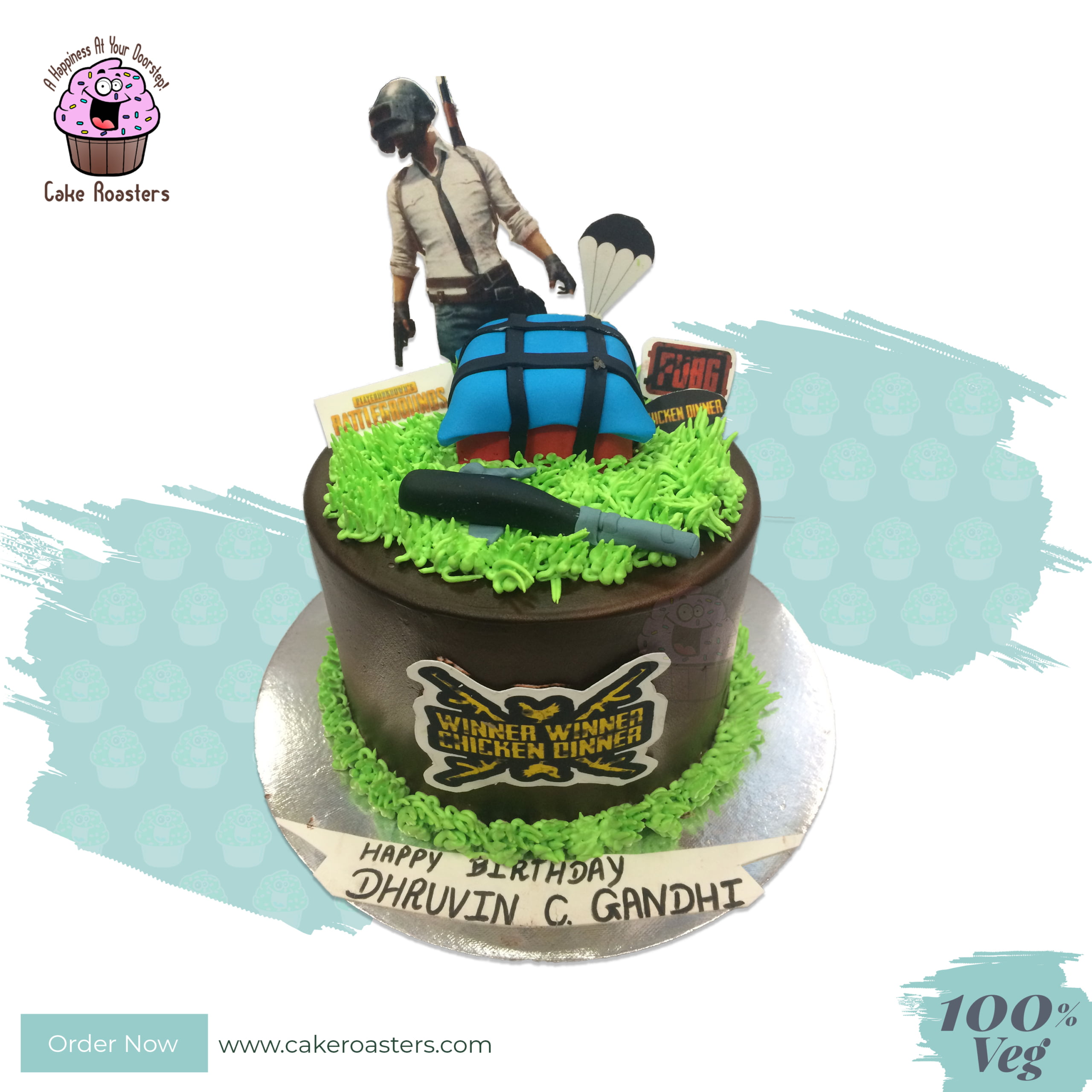 Order Pubg Cakes Online | Pubg Theme Cakes Delivery