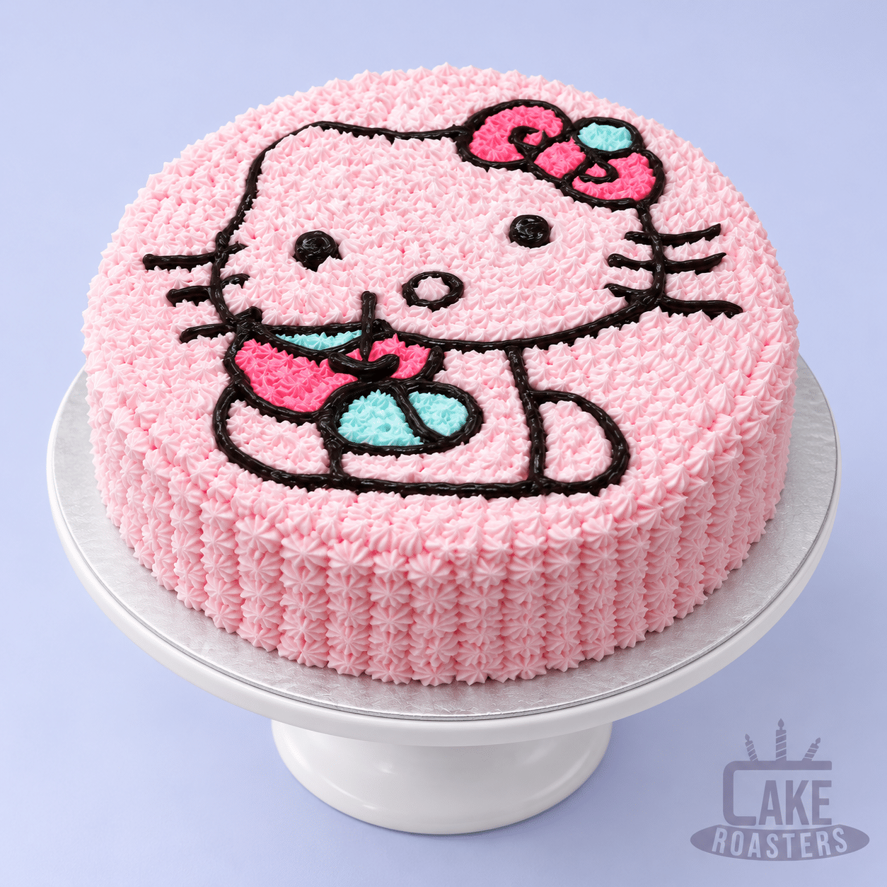 Pink Hello Kitty Birthday Cake