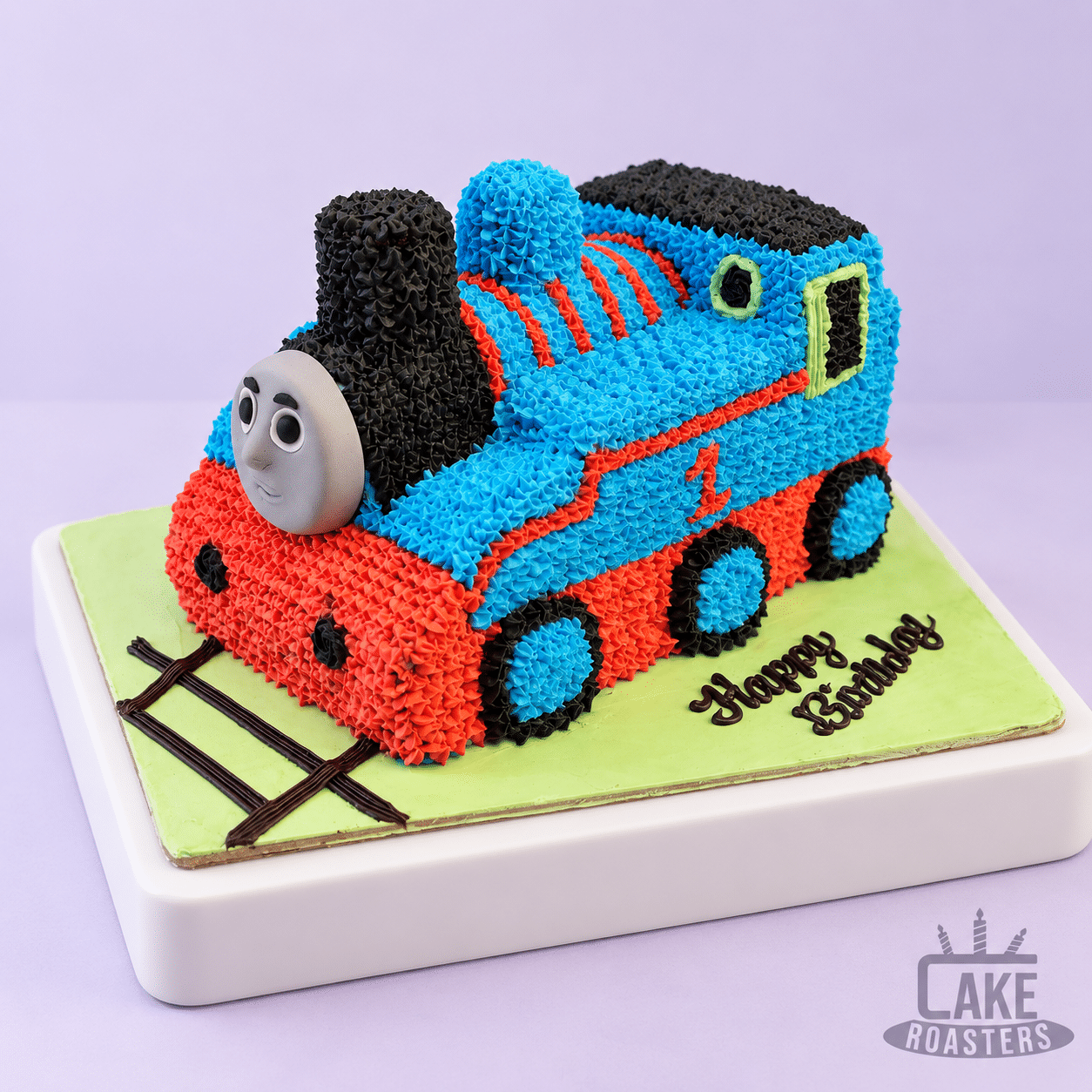 Thomas Train Theme Birthday Cake