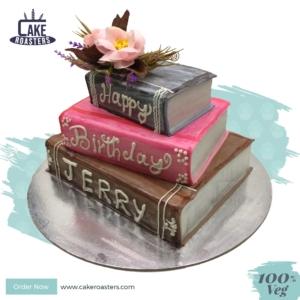The Books Cake